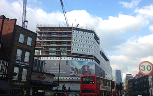 Borough Underground station development