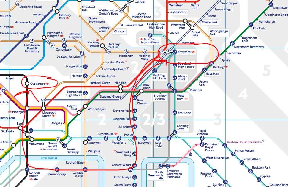 tube map